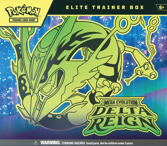 Pokemon Mega Evolution Delta Reign Elite Trainer Box Factory Sealed 11/6 PRESALE