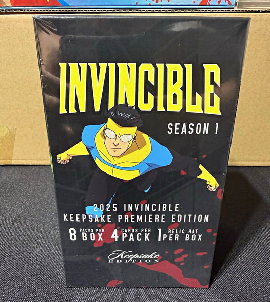 Invincible Season 1 Keepsake Holo Edition Sealed Blaster Box