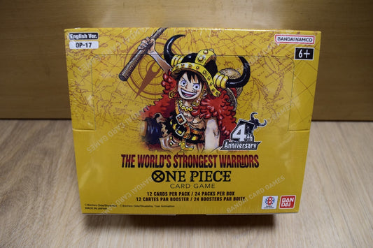 One Piece (OP-17) The World's Strongest Warriors  Booster Box SEALED
